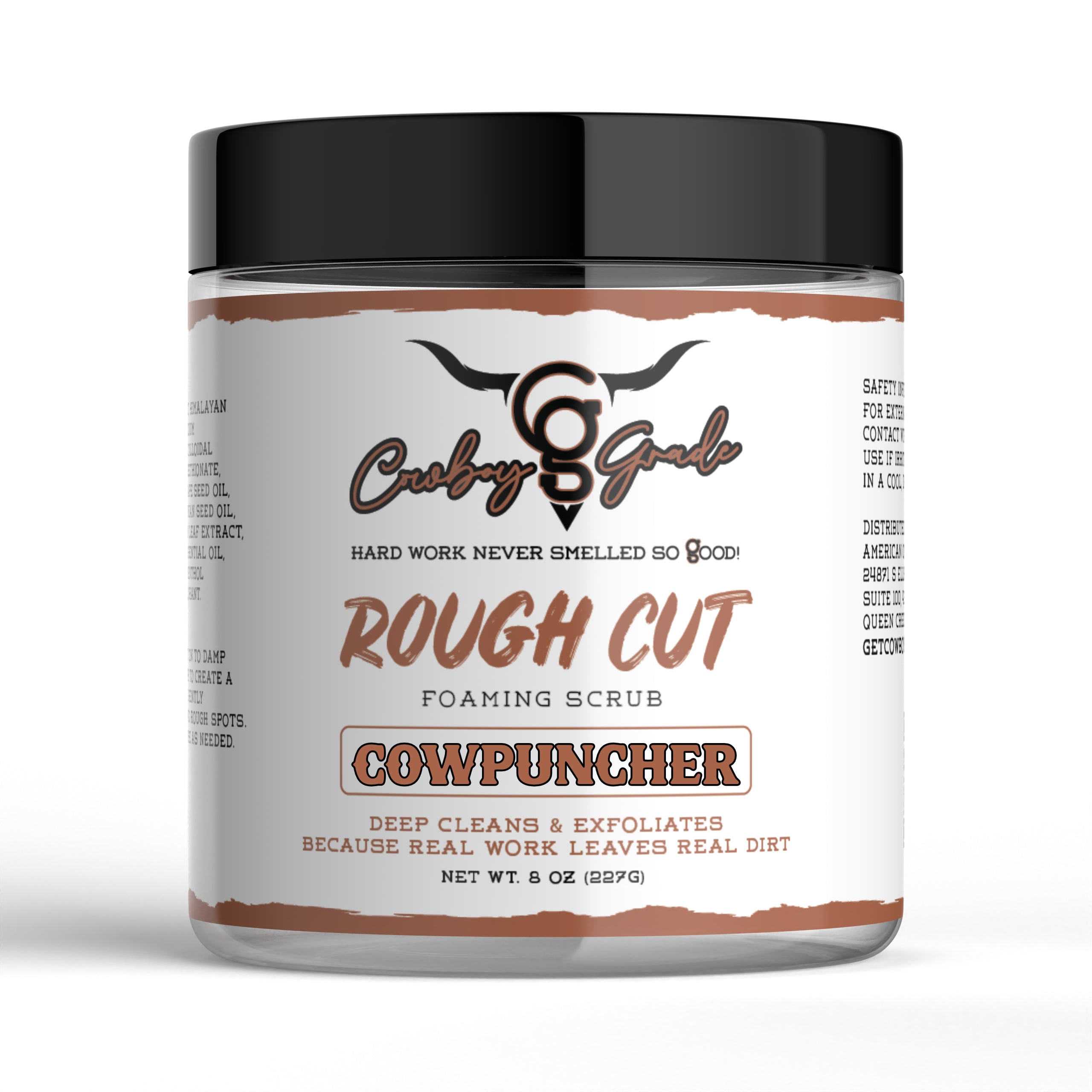ROUGH CUT- FOAMING HAND SCRUB CLEANER
