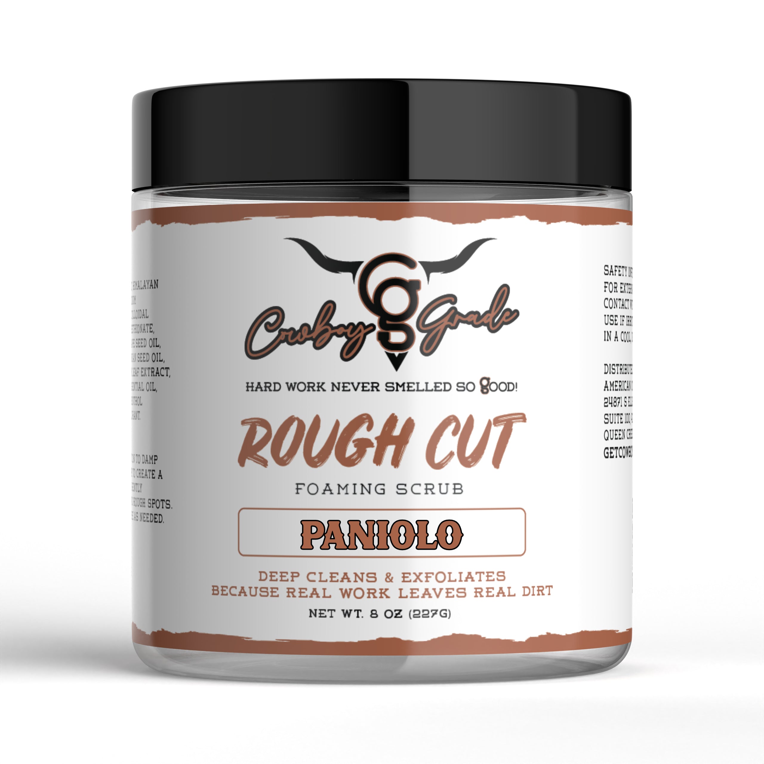 ROUGH CUT- FOAMING HAND SCRUB CLEANER