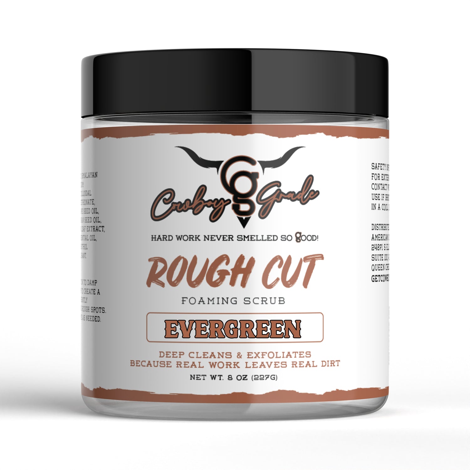 ROUGH CUT- FOAMING HAND SCRUB CLEANER