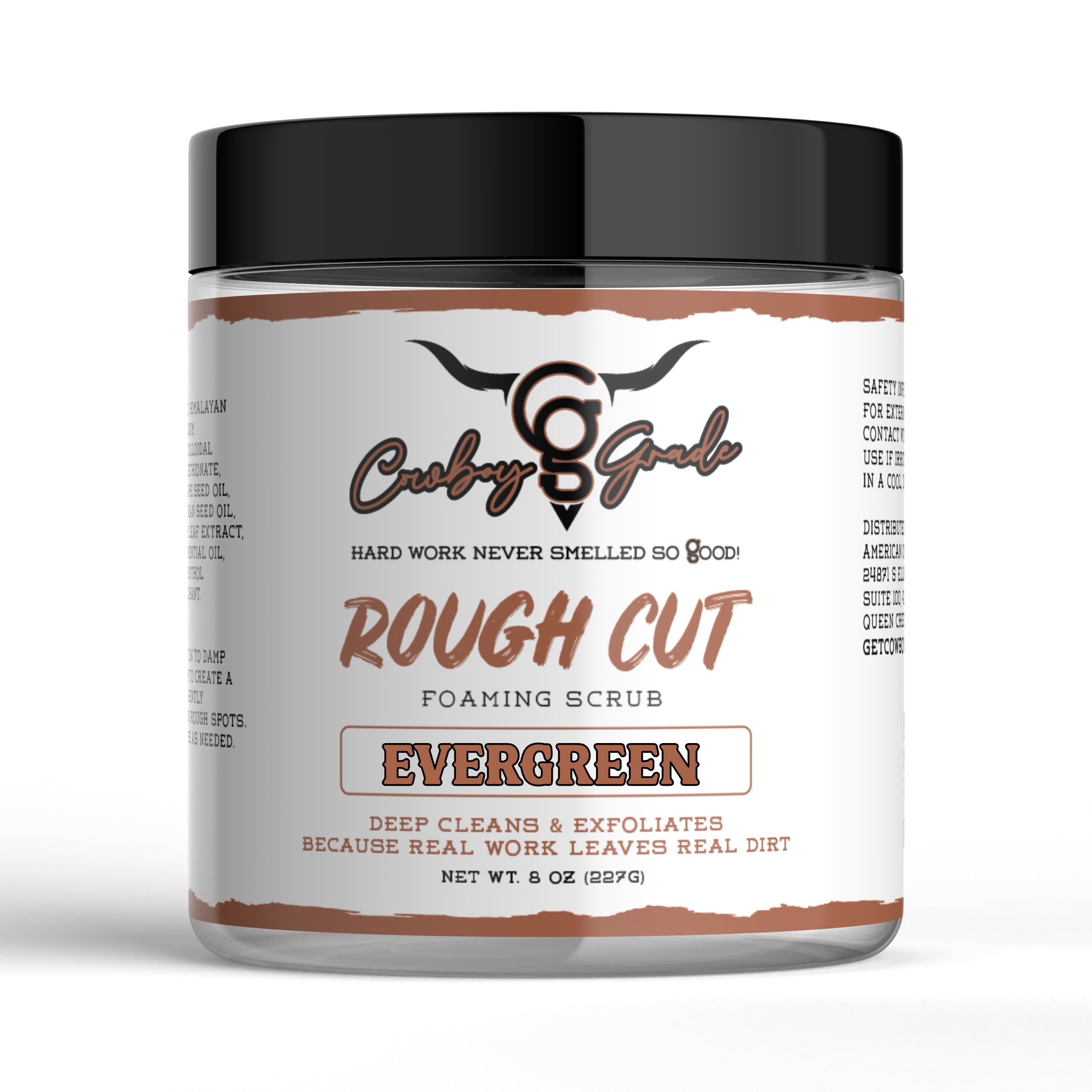 ROUGH CUT- FOAMING HAND SCRUB CLEANER