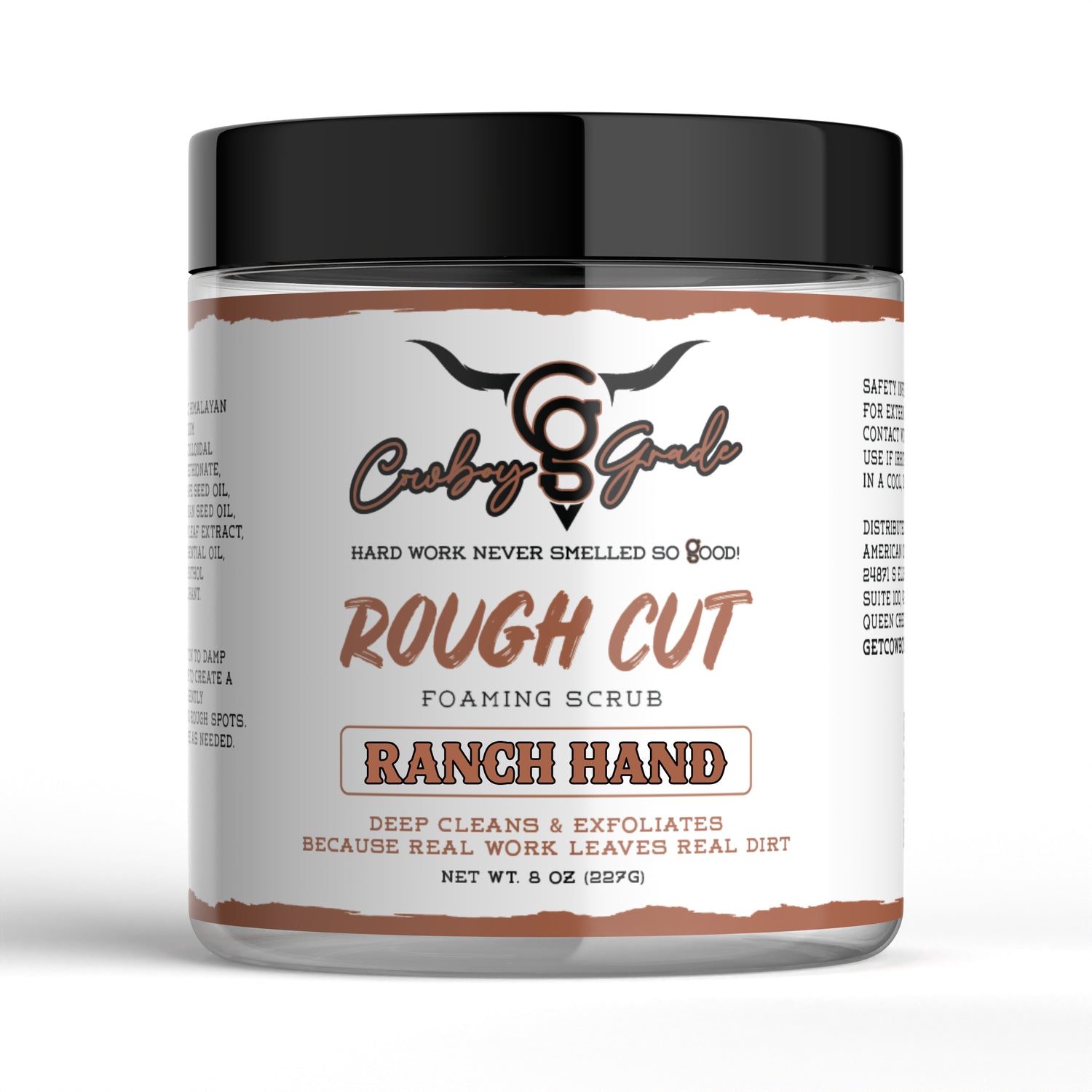 ROUGH CUT- FOAMING HAND SCRUB CLEANER