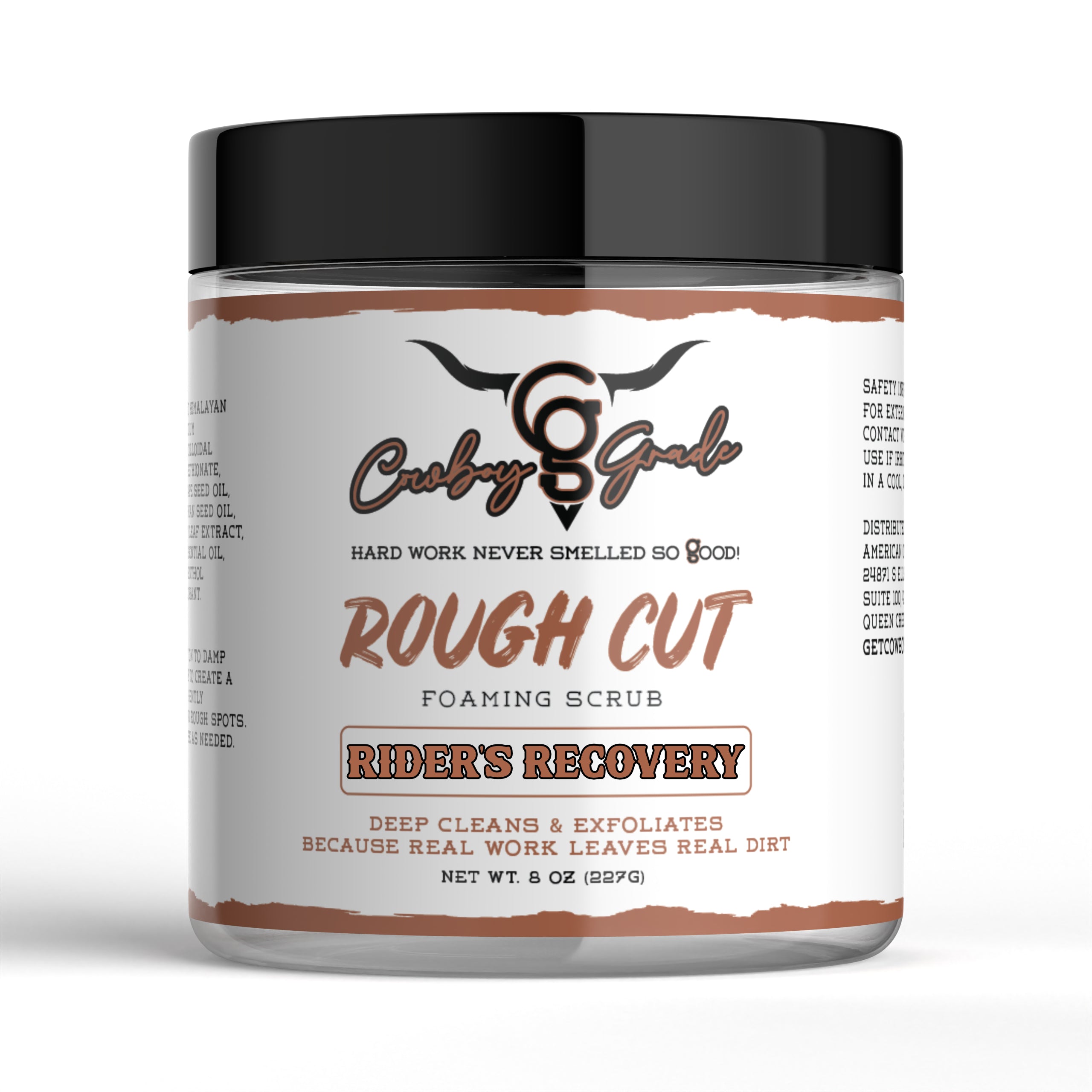 ROUGH CUT- FOAMING HAND SCRUB CLEANER