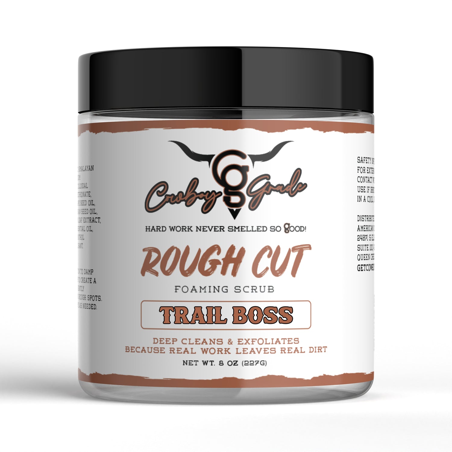 ROUGH CUT- FOAMING HAND SCRUB CLEANER